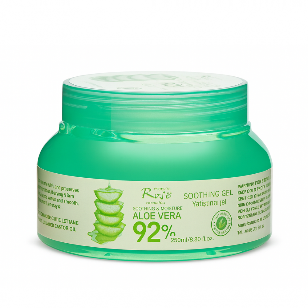 Rose Soothing & Moisture Aloe Vera 92% Yatıştırıcı Jel