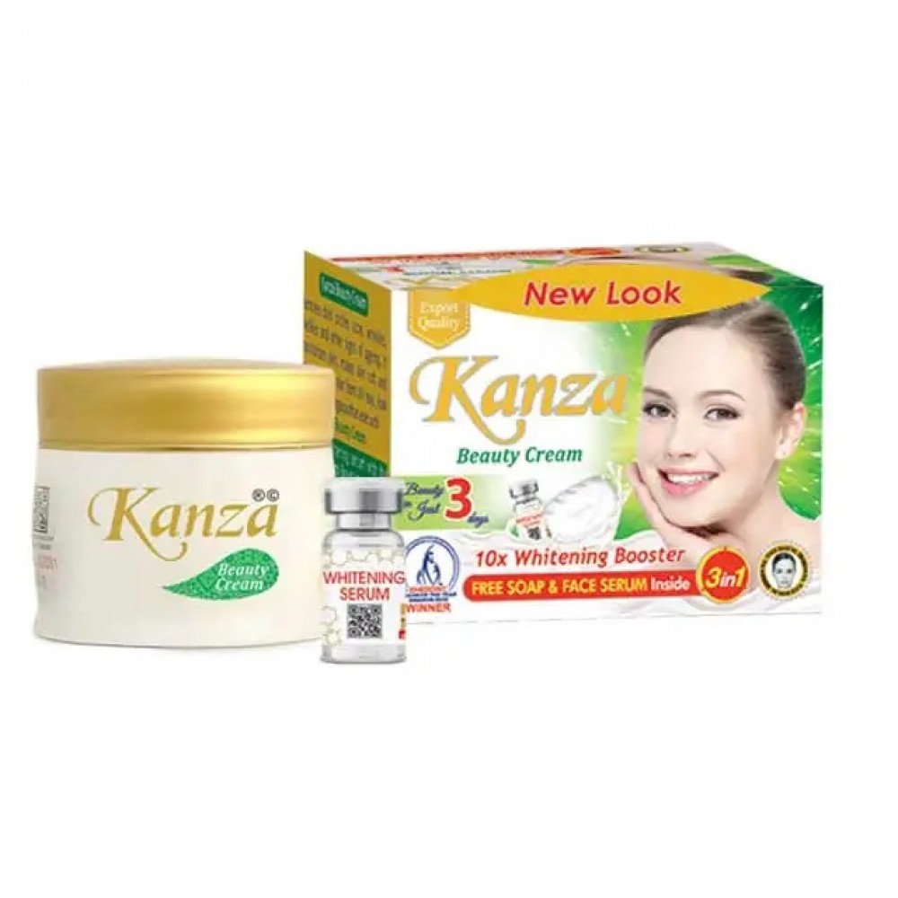 Kanza Beyazlatıcı Leke Giderici Krem + Sabun ve Serum Set