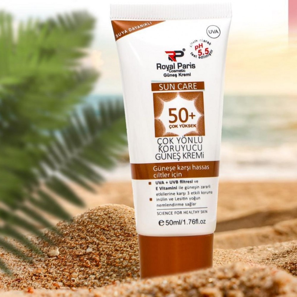 Royal Paris Cosmetic Sun Care 50+ Çok Yönlü Koruyucu Güneş Kremi