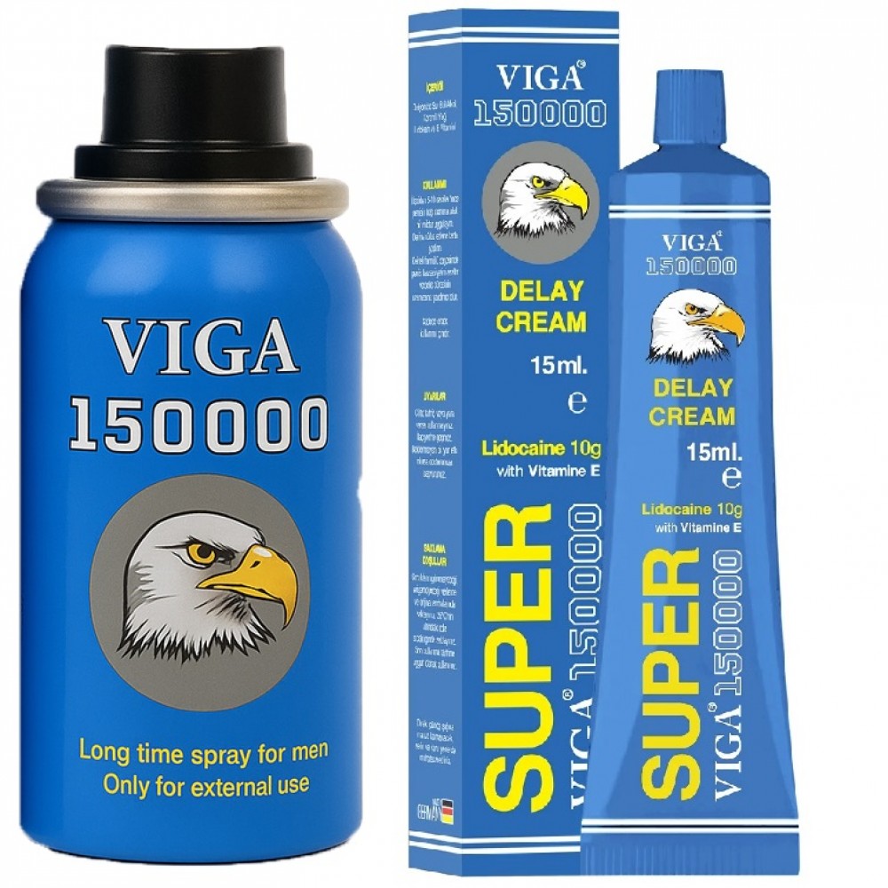 Viga 150000 Sprey ve Krem Set
