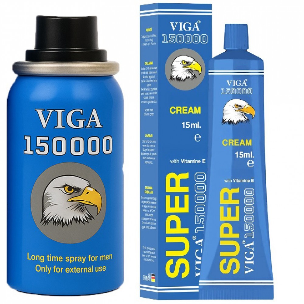 Viga 150000 Sprey ve Krem Set