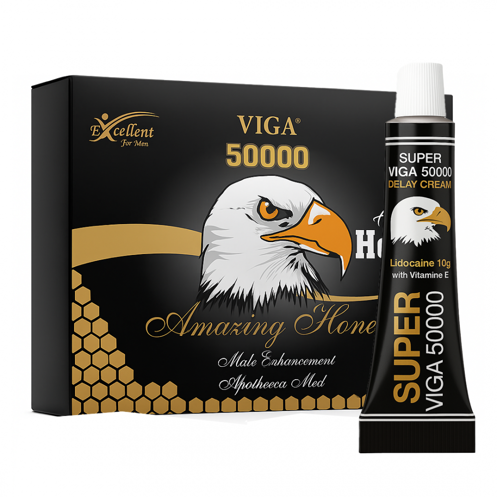 Viga 50000 Amazing Honey + Krem Set