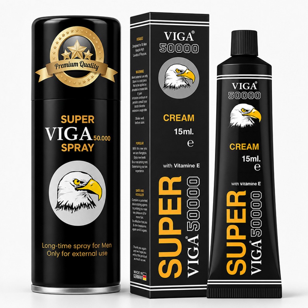 Viga 50000 Sprey ve Krem Set