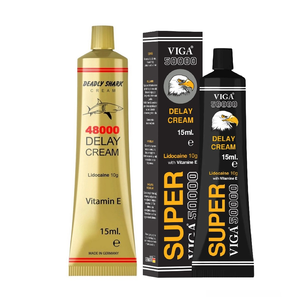 Viga Delay Krem 2’li Set