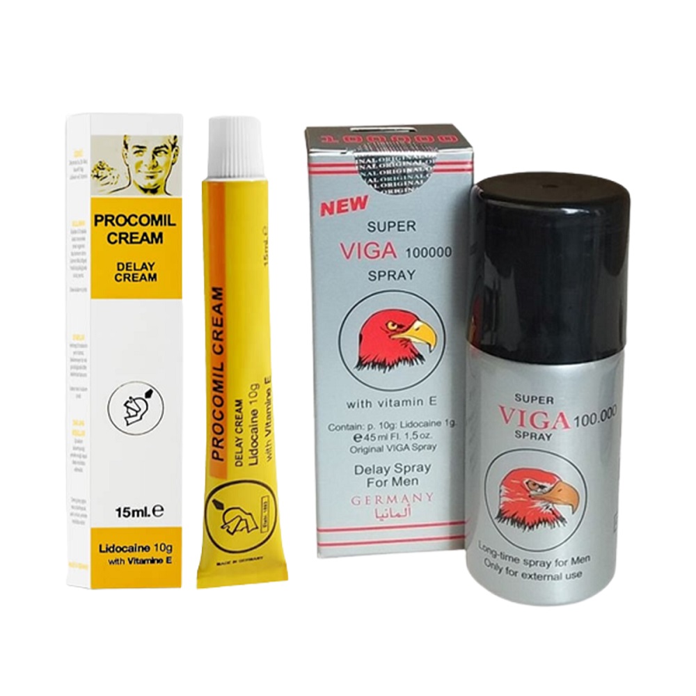 Viga Procomil Sprey ve Krem Set