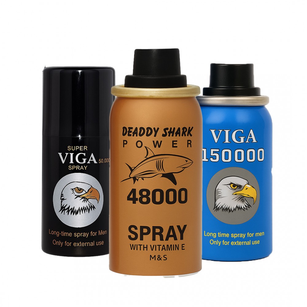 Viga Süper 3'lü Sprey Set