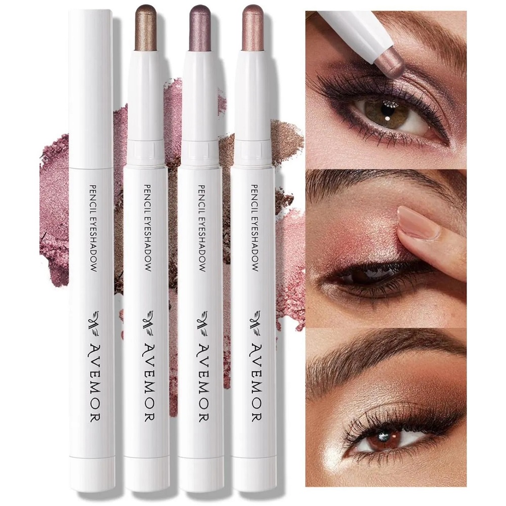 AVEMOR Asansörlü Aydınlatıcı, Kalem Göz Farı 3'lü Set