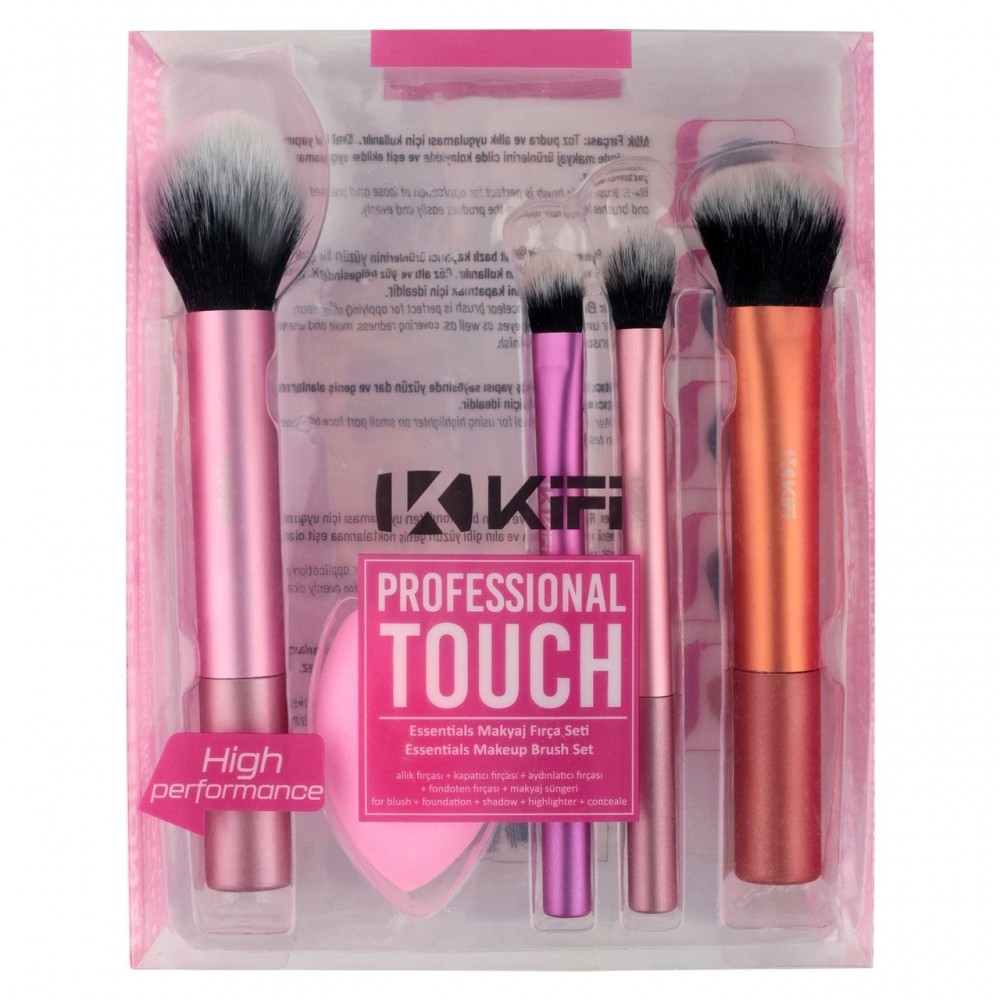 Kifi Professionel Touch Essantials Makyaj Fırça Seti