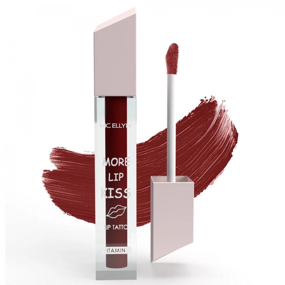 Mc Ellyn More Lip Kiss Lip Tattoo Likit Mat Ruj - 01
