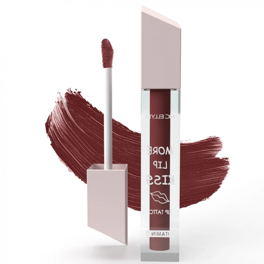 Mc Ellyn More Lip Kiss Lip Tattoo Likit Mat Ruj 08