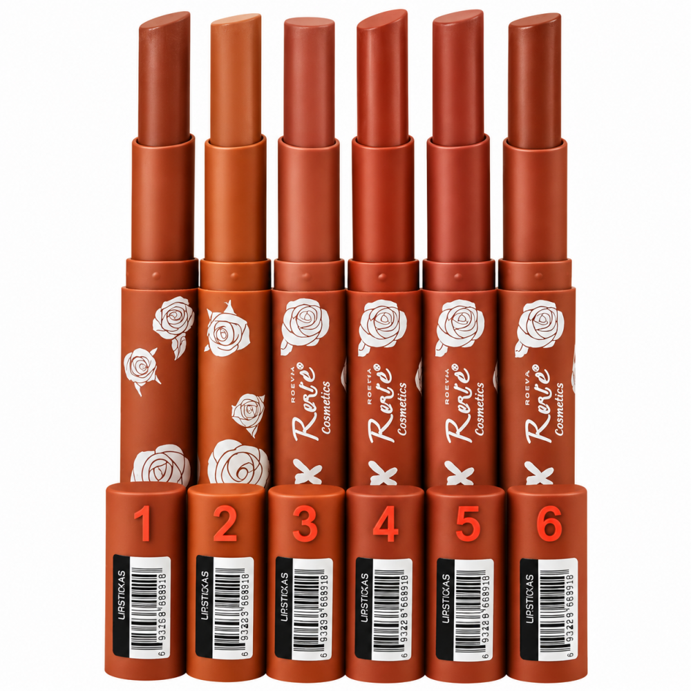 Rose 6'lı Lip Color Stick Ruj Seti - A