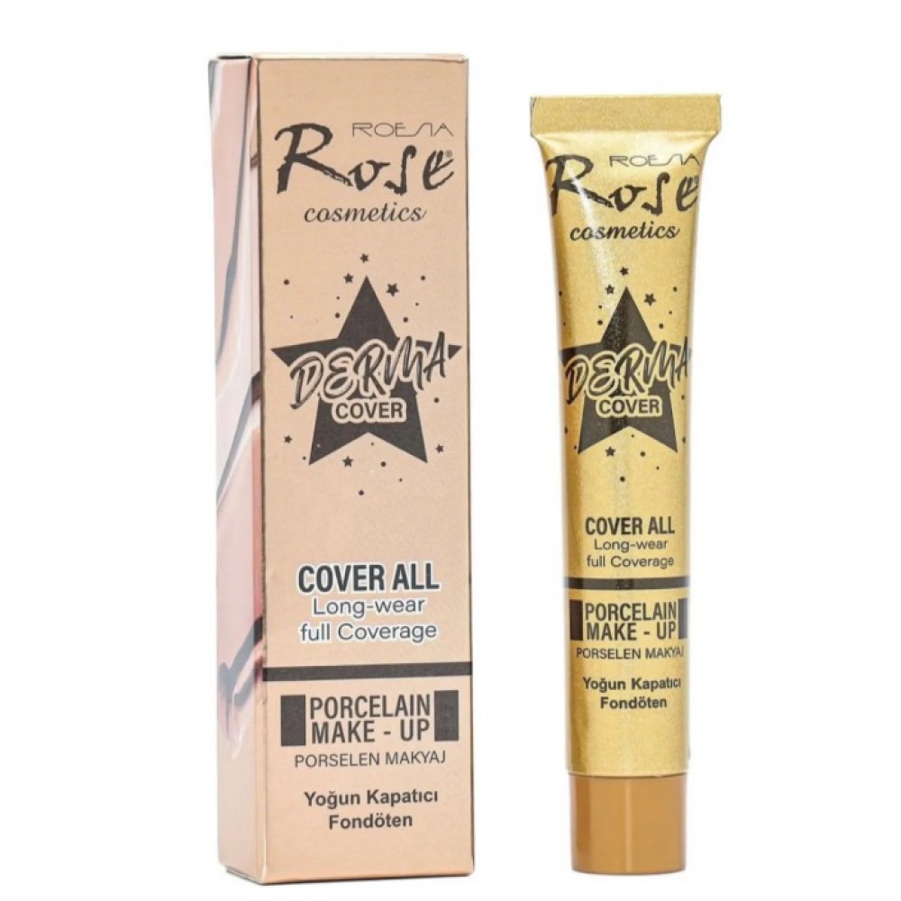 Rose Derma Cover Yoğun Kapatıcı Fondöten