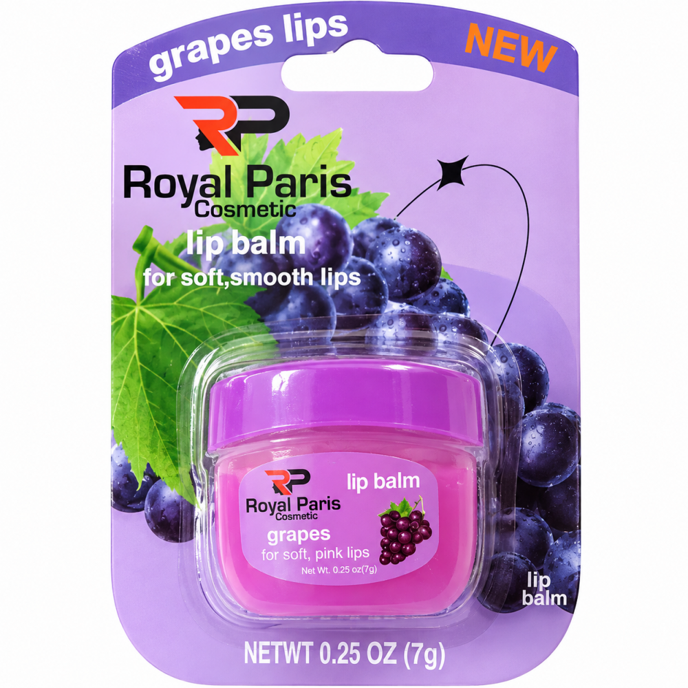 Royal Paris Lip Balm Grapes Üzümlü Dudak Nemlendirici 