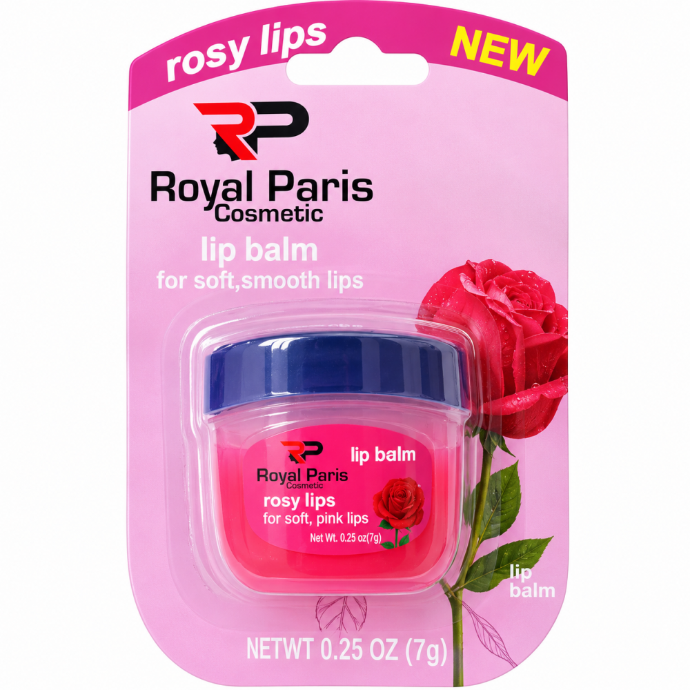 Royal Paris Lip Balm Rosy Lips Gül Özlü Dudak Nemlendirici 