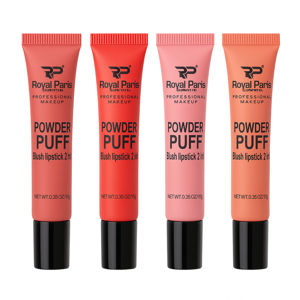 Royal Paris Puff Liquid Blush Likit Allık Seti