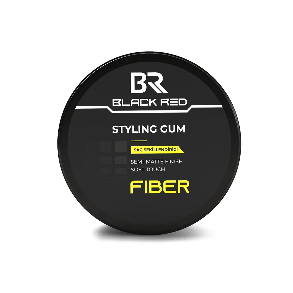 Black Red Styling Gum Fiber Saç Şekillendirici Wax 120ml