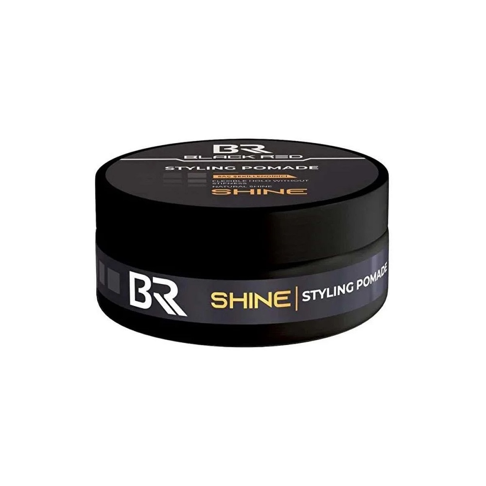 Black Red Styling Pomade Shine Parlak Saç Şekillendirici Wax 120ml