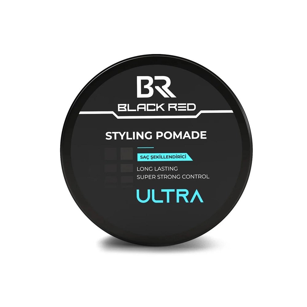 Black Red Styling Pomade Ultra Güçlü Saç Şekillendirici Wax 120ml